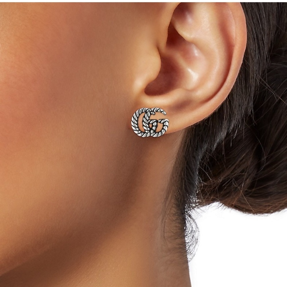 New + Authentic Gucci Double G Marmont 925 sterling silver (proof of purchase)